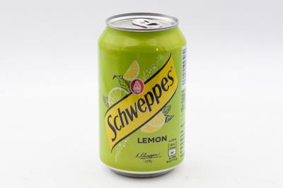 Напиток безалкогольный сильногазированный Schweppes Лимон 330 мл ж/б